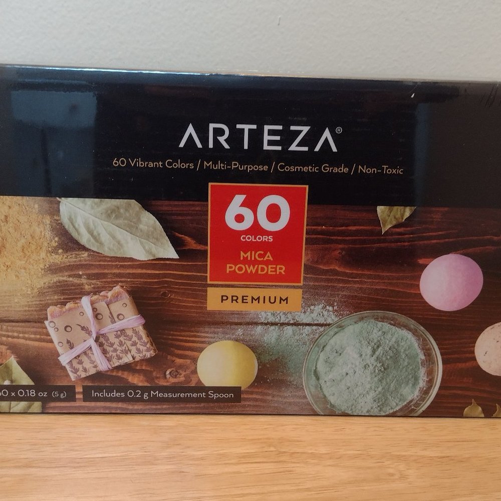 Arteza MIca Powder - 60 Colors - NWT